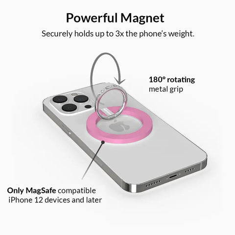 Pink MagSafe Grip Ring