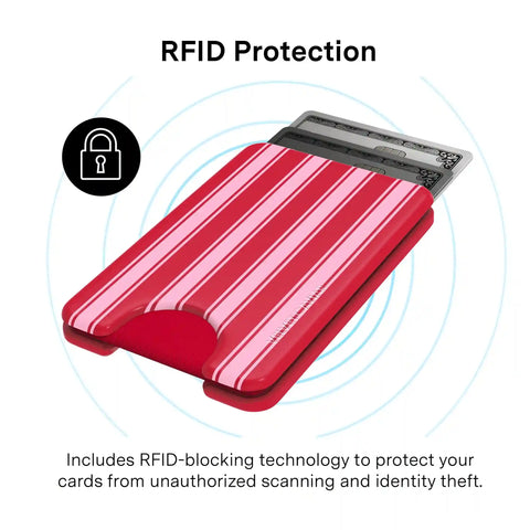 Candy Stripes MagSafe Wallet