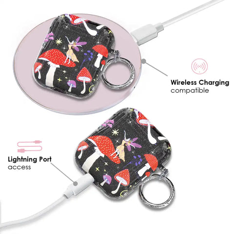 Mystic Mushrooms AirPod Case