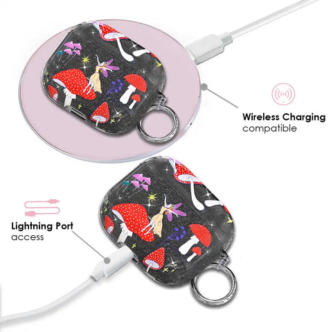Mystic Mushrooms AirPod Case