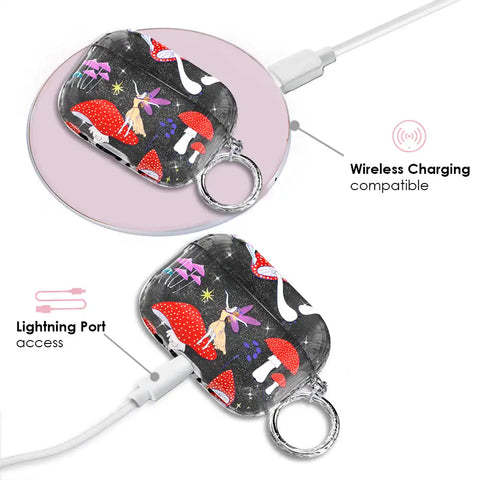 Mystic Mushrooms AirPod Case