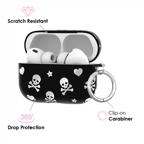 Chrome Skulls AirPod Case