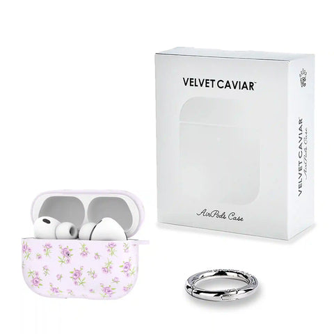 Dainty Lilac Floral AirPod Case