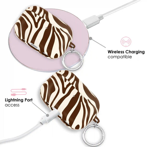 Coco Zebra AirPod Case