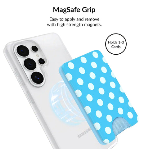 Aquamarine Polka Dot Samsung Bundle Set