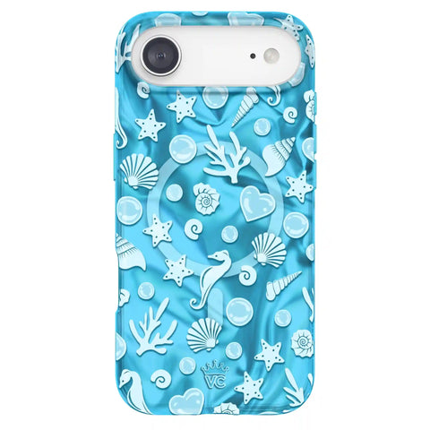 Aquamarine Holo iPhone Case