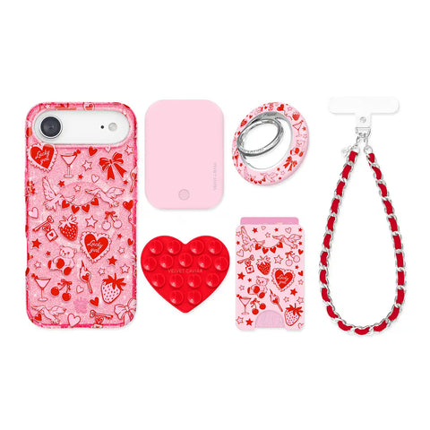 Be Mine Glitter iPhone Bundle Set