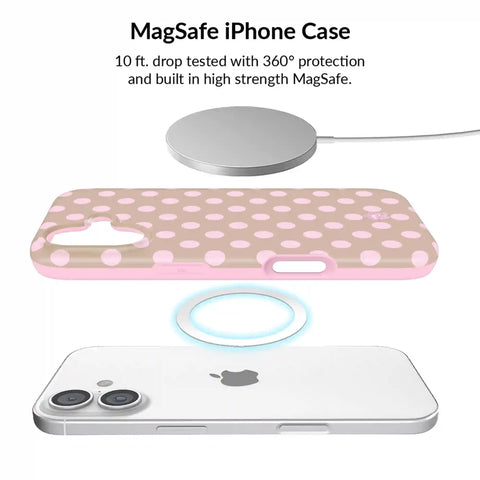 Brown Sugar Polka Dot iPhone Bundle Set