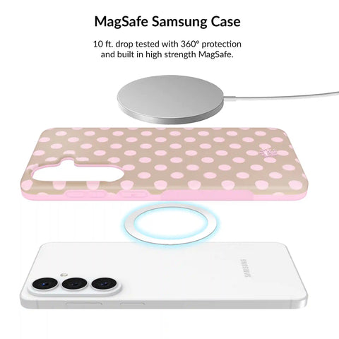 Brown Sugar Polka Dot Samsung Bundle Set