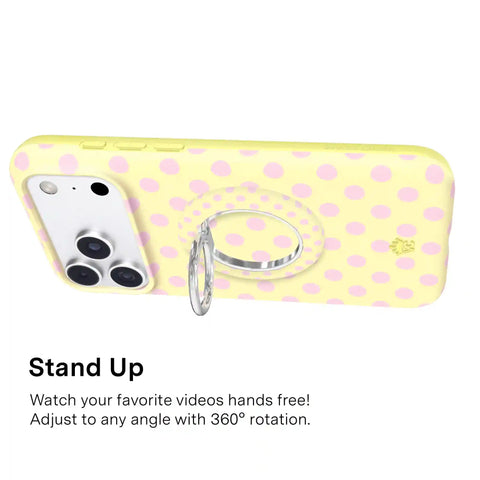 Buttercream Polka Dot MagSafe Grip Ring