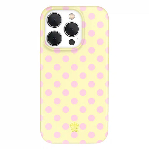 Buttercream Polka Dot iPhone Case