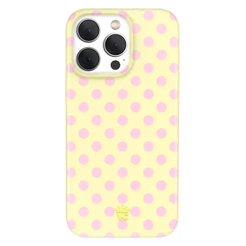 Buttercream Polka Dot iPhone Case