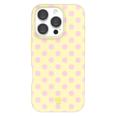 Buttercream Polka Dot iPhone Case