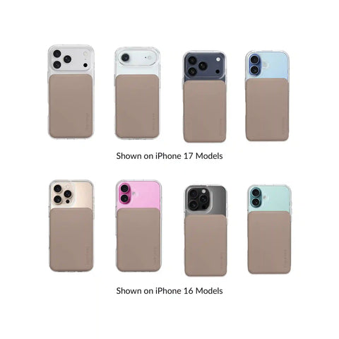 Cashmere Taupe Slim Portable MagSafe Charger Power Pack