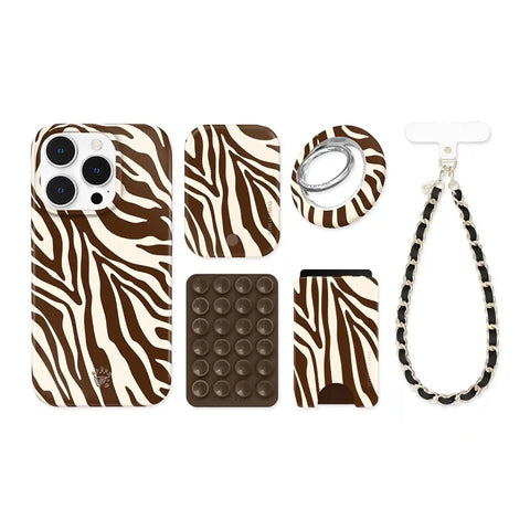 Coco Zebra iPhone Bundle Set