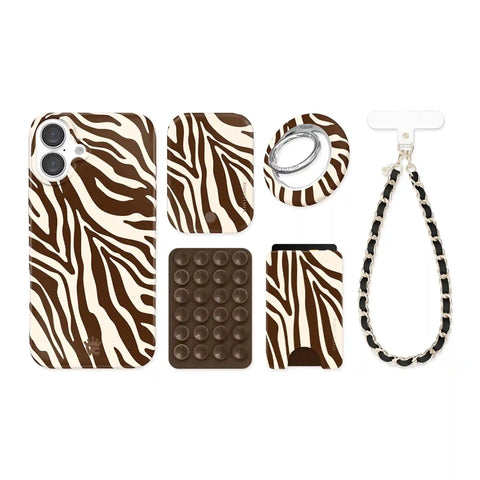 Coco Zebra iPhone Bundle Set
