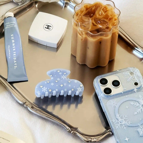 Snow Angel Hair Clip