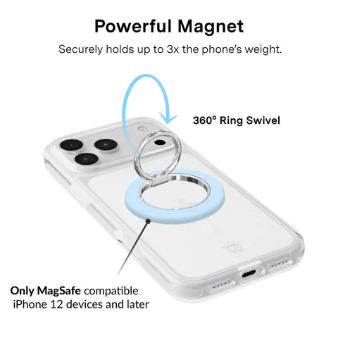 Cotton Candy Blue MagSafe Grip Ring