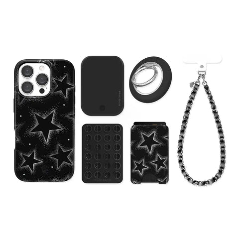 Crystal Chrome Stars iPhone Bundle Set