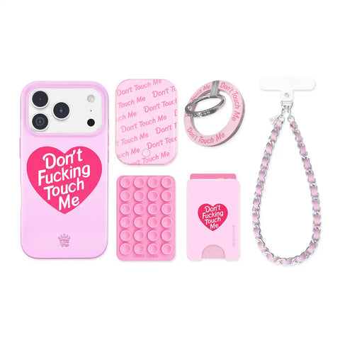 Don't F Touch Me iPhone Bundle Set