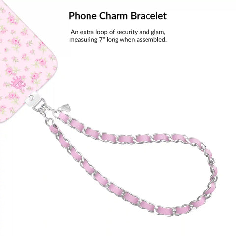 Dainty Pink Floral iPhone Bundle Set