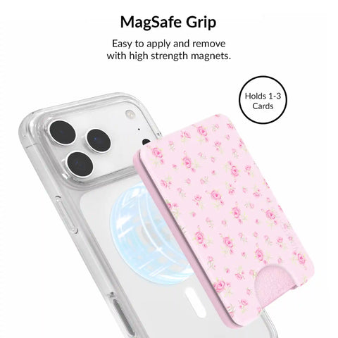 Dainty Pink Floral iPhone Bundle Set