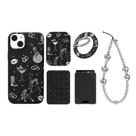 Disco Cowgirl iPhone Bundle Set