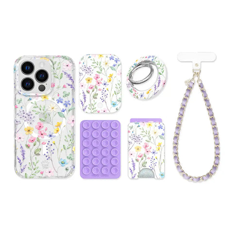 Enchanted Floral iPhone Bundle Set
