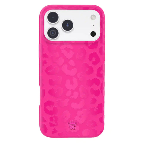 Even Hotter Pink Leopard iPhone Case
