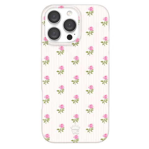 Pink Peony Floral iPhone Case