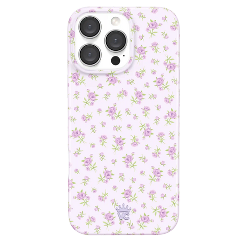 Dainty Lilac Floral iPhone Case