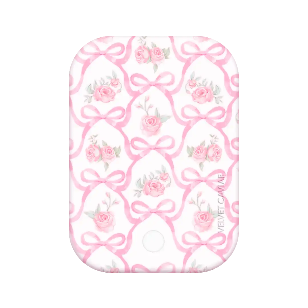 Lovely Pink Bows Portable MagSafe Charger Power Pack