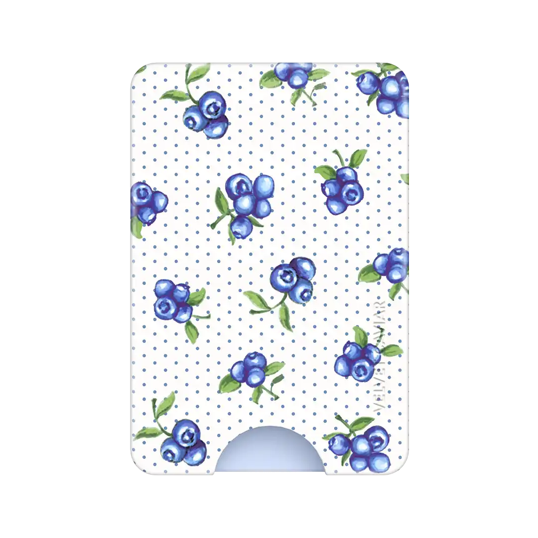 Blueberry Baby MagSafe Wallet
