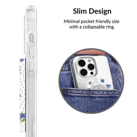 Blueberry Baby MagSafe Grip Ring
