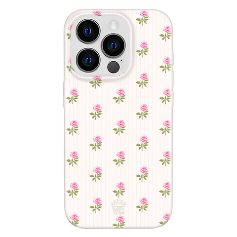 Pink Peony Floral iPhone Case