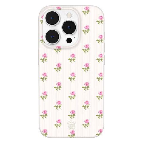 Pink Peony Floral iPhone Case
