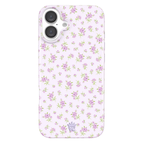 Dainty Lilac Floral iPhone Case