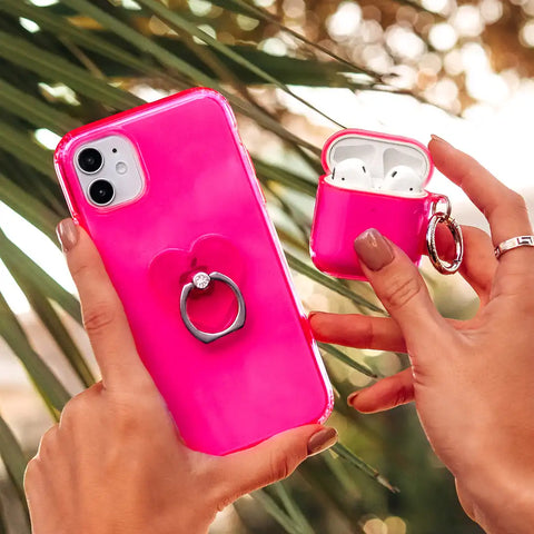 Neon Pink AirPod Case