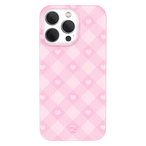 Dolly Pink Gingham iPhone Case