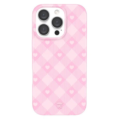 Dolly Pink Gingham iPhone Case