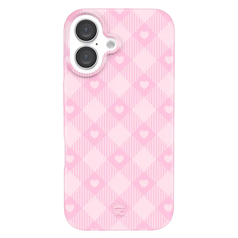 Dolly Pink Gingham iPhone Case