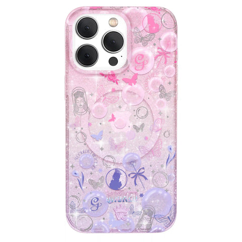 Wicked Glinda’s Bubble Glitter iPhone Case