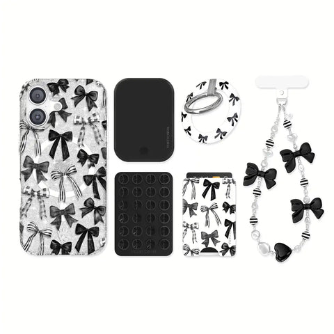 Gothic Bows iPhone Bundle Set