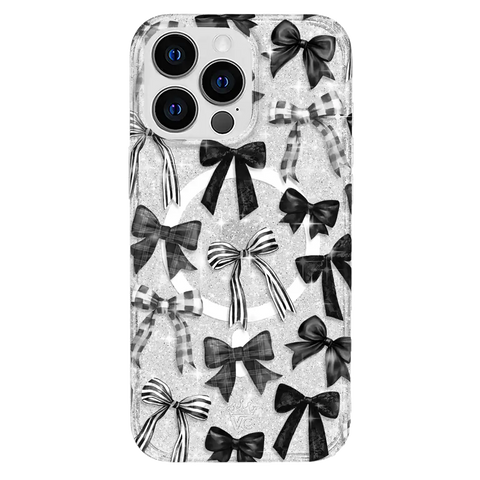 Gothic Bows iPhone Case