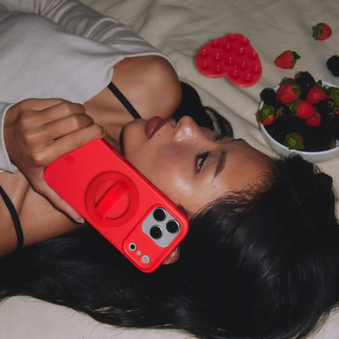 Hot Girl Red MagSafe Grip Loop