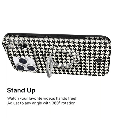 Houndstooth MagSafe Grip Ring