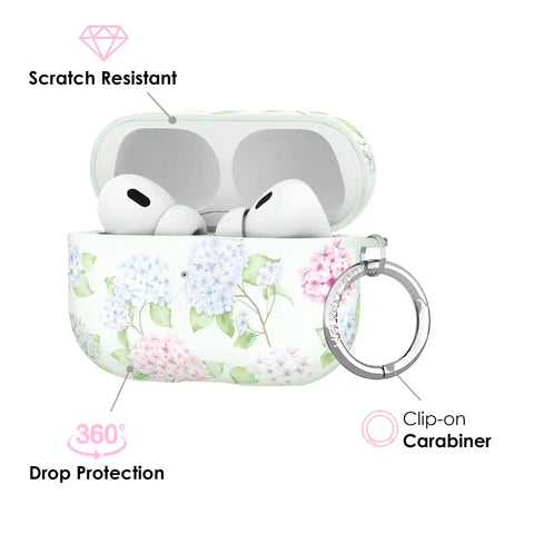 Hydrangea Floral AirPod Case
