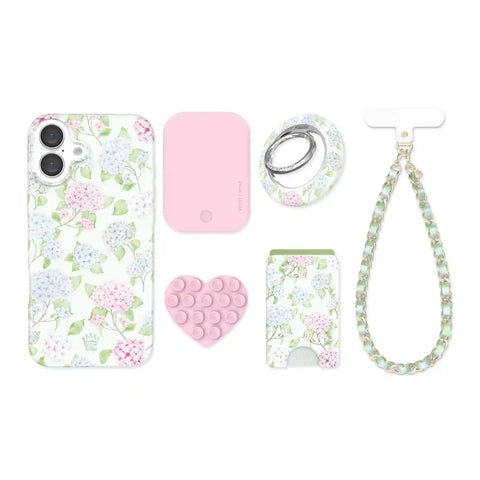 Hydrangea Floral iPhone Bundle Set