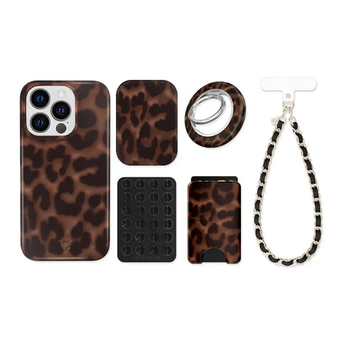 It Girl Leopard iPhone Bundle Set