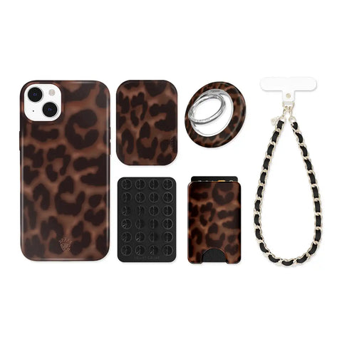 It Girl Leopard iPhone Bundle Set